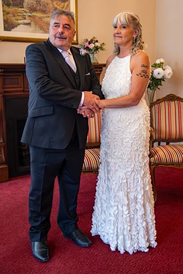 Joan and Rob - Newport Registry Office