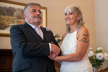 Joan and Rob - Newport Registry Office