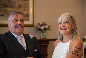 Joan and Rob - Newport Registry Office