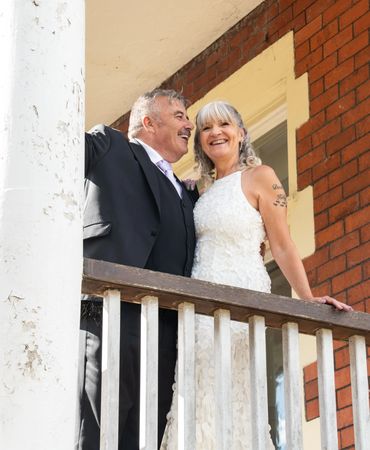 Joan and Rob - Newport Registry Office