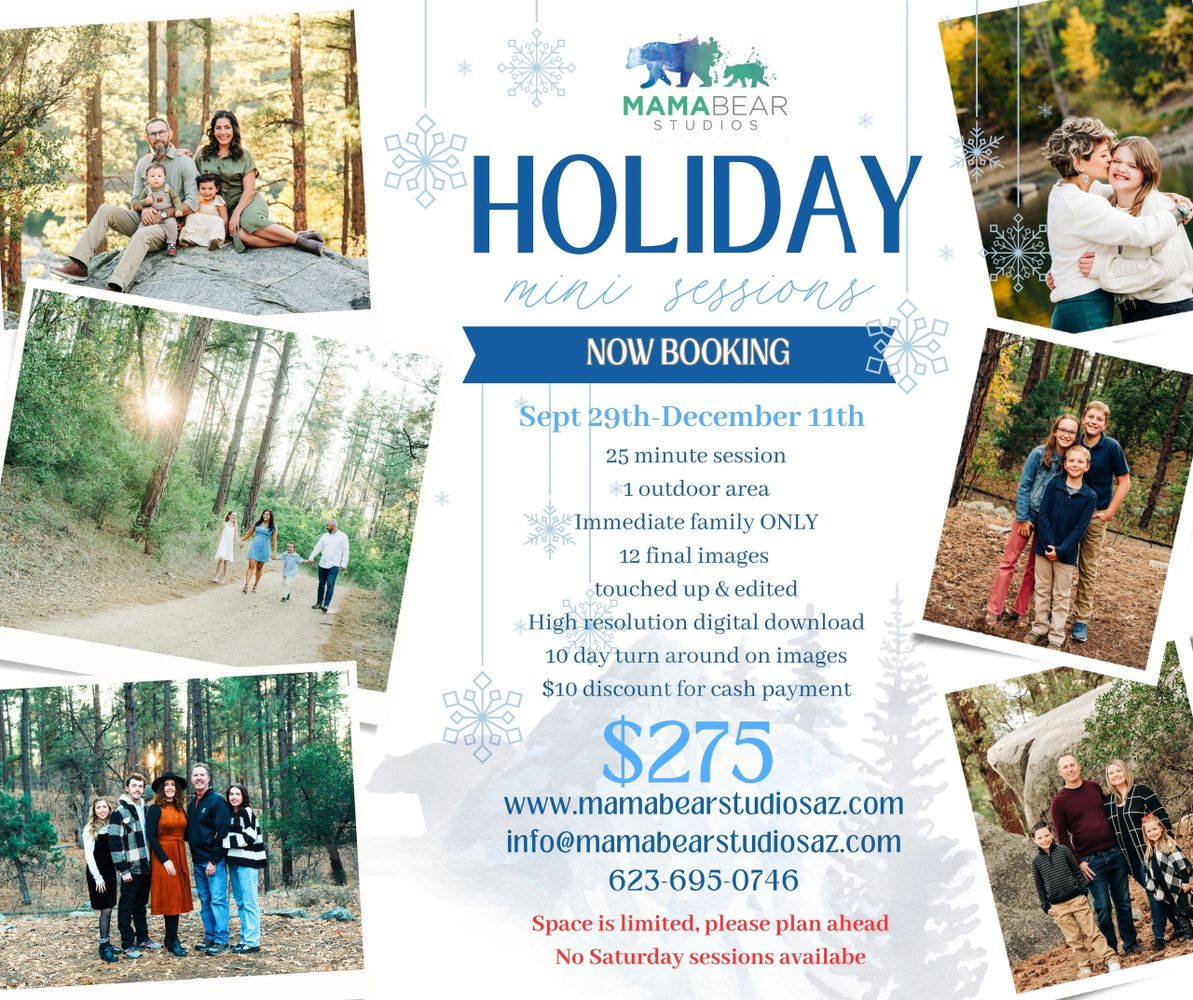 Prescott mini photo sessions, now booking
