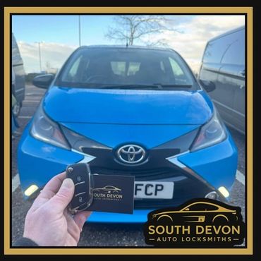 All keys lost, Toyota Aygo 2018, Exmouth