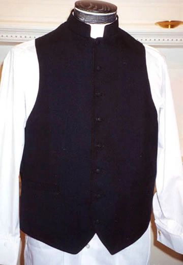 Full Clerical Vest 