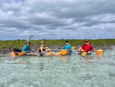 Private Clear kayak trip