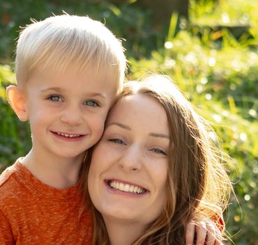 Mother & Son in Nature