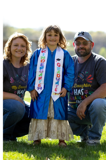 Graduated Kid & Parents