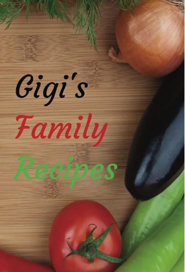 This low content Family recipe book is great for keeping treasured family recipes