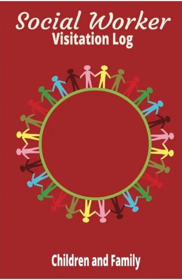 This Social Worker Visitation Log has space for entries of client updates, Great for supervision.