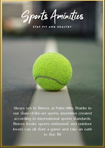 Sammys Palm Hills Amenities