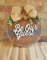 Cite sign to put anywhere you
Want to welcome guest!