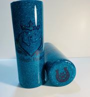 Custom Tumbler our youngest artist made!