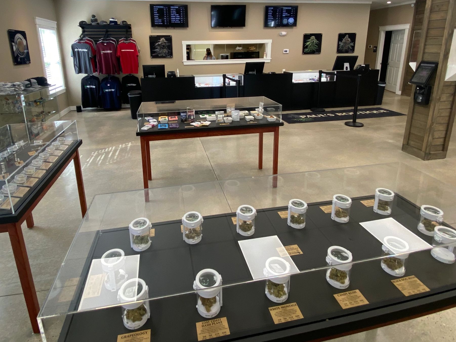 Interior of Paul's Boutique retail store.