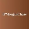JPMorgan Chase logo on a brown gradient background.