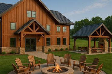 Private spaces for licensed therapy sessions in a natural, nurturing setting.