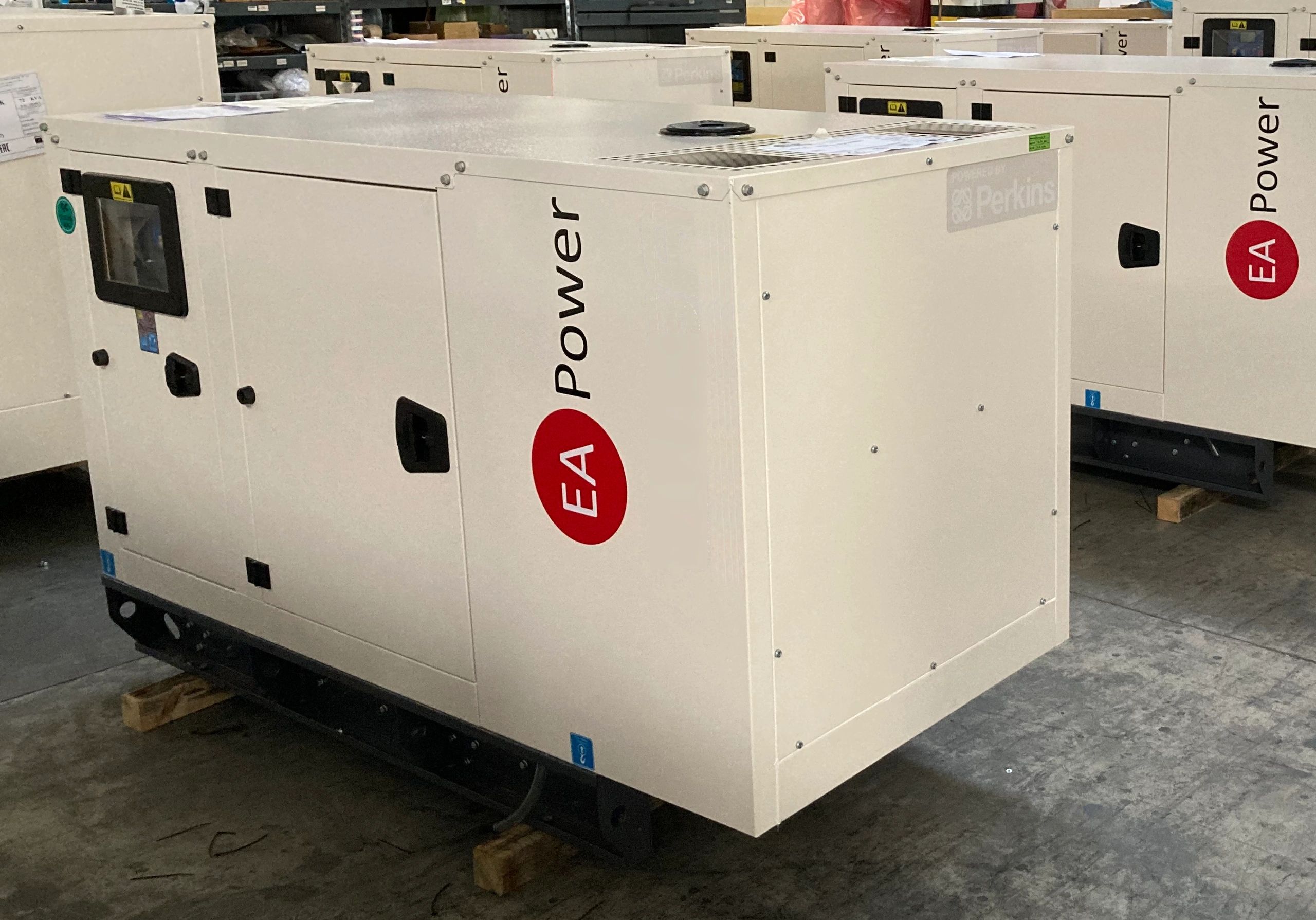 Soundproof Canopy Type Diesel Generator Set Powered by Baudouin Engine and Stamford Alternator