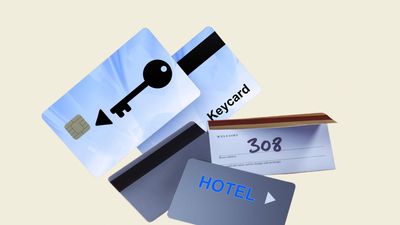 PVC Hotel Keycards for Electronic Door Opening