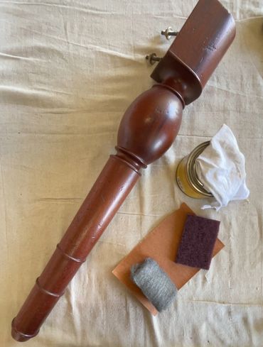 Supplies for Polishing Dining Table Leg
