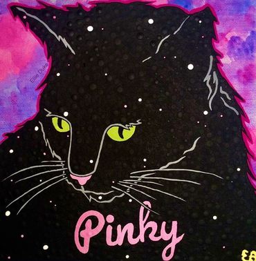 Pinky
2018
Acrylic on Canvas (8”x8”)
