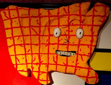 clocky pee wee Herman playhouse prop replica fan art