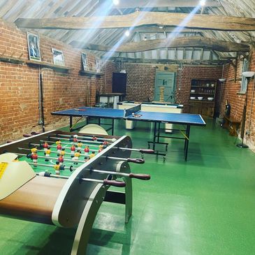 Self Catering Games room Suffolk