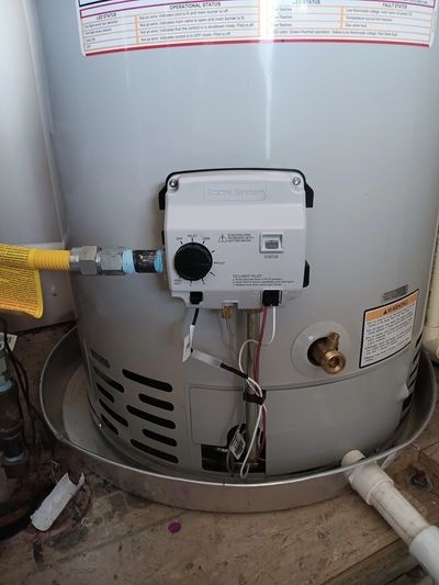 J Lo Plumbing replaces the gas control valve on the water heater in meridian id 83646