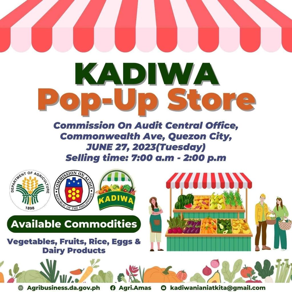 KADIWA
Pop-Up Store