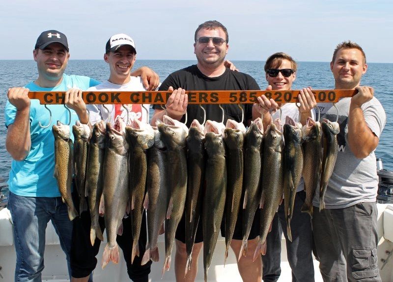 Lake Ontario Fishing - Chinook Charters - Rochester NY