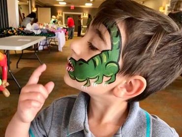 Susie Q Face Painting for birthday parties & company events! MLRmagic.com