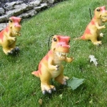 Yard Cards - T-rex dinosaurs
