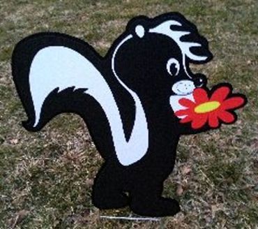 Yard Cards - skunks