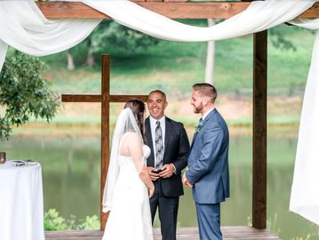 outdoor nature wedding