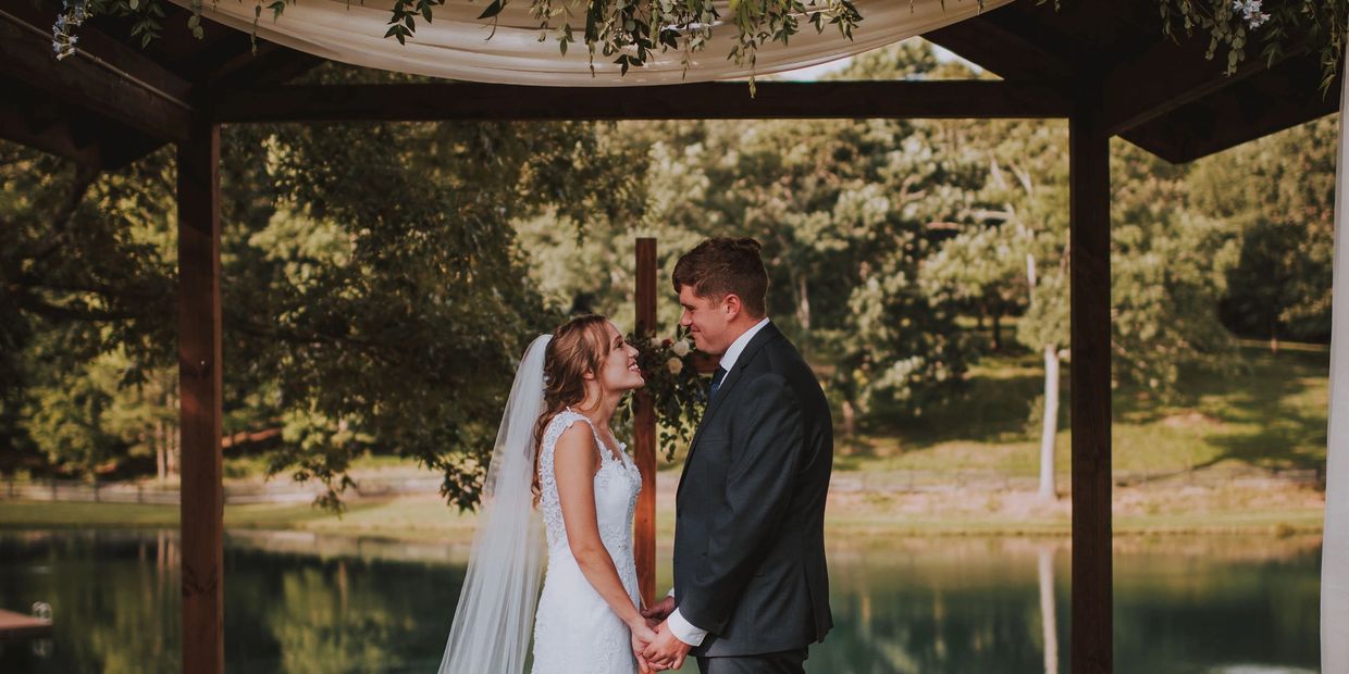 Beautiful outdoor wedding venue in North Georgia