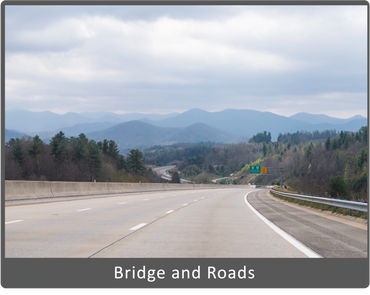 Road and Bridge: Earthwork, Utilities, Bridges, Paving