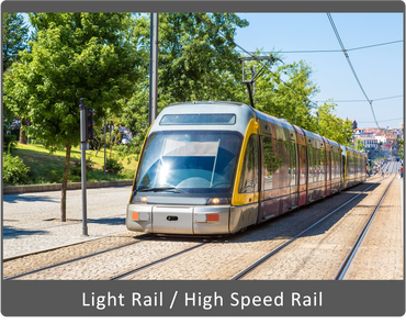 Light Rail, High-Speed Rail, and Railroad Projects