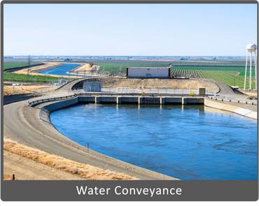 Water Conveyance Projects: Canals, Pipelines, Pump Stations, Water Facilities, Water Storage