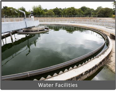 Water treatment and wastewater treatment plant facilities