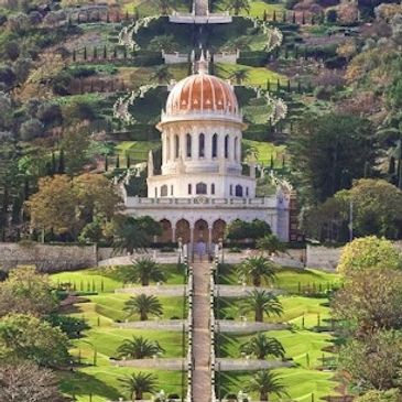 Shrine of the Bab in Haifa, Israel. Copyright © Bahá’í International Community