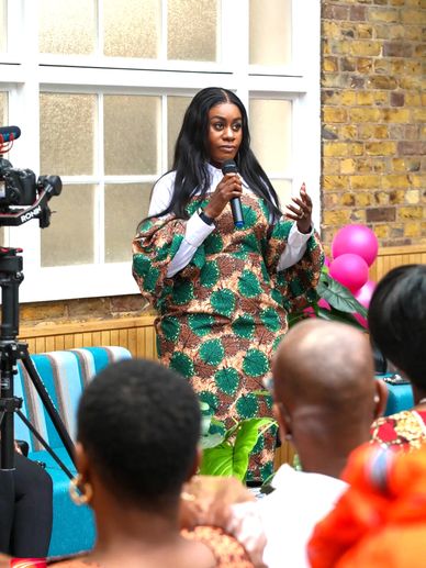 Lorraine Wright Boateng, plus size fashion fest Africa, plus size fashion, curvy fashion,
