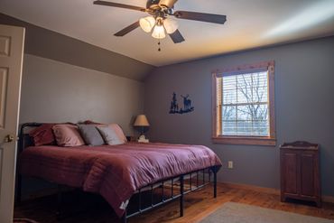 2nd floor King bedroom with ensuite bathroom