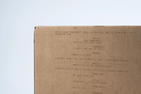 Seven, Brad Pitt, Script, David Fincher