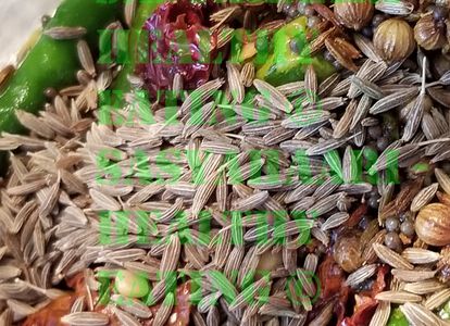 Spices, black pepper, curry leaves, cumin, cinnamon, cloves, cardamom