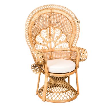 Rattan bambu mobilya koltuk sandalye