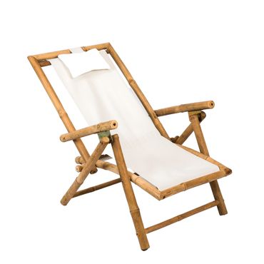 Rattan bambu mobilya koltuk sandalye plaj