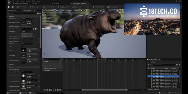 Sản xuất TVC 3D chân thực trên nền Unreal Engine, số hóa động vật, animation, phim, hoạt hình