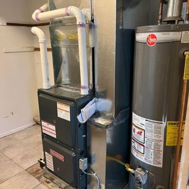 Goodman High Efficient Furnace and AC Installation