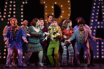 Our Choral Scholars performing in Steven Sondheim's "Company" (SSU's Vern Riffe Center, Spring 2019)