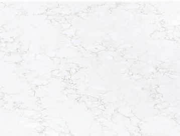 White marble texture with subtle gray veins.
