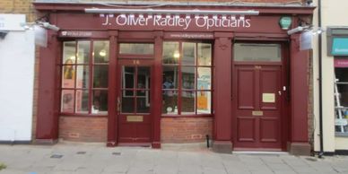 J. Oliver Radley Opticians in Buntingford.