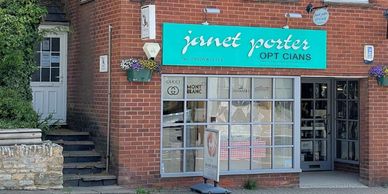 Janet Porter Opticians in Southam.