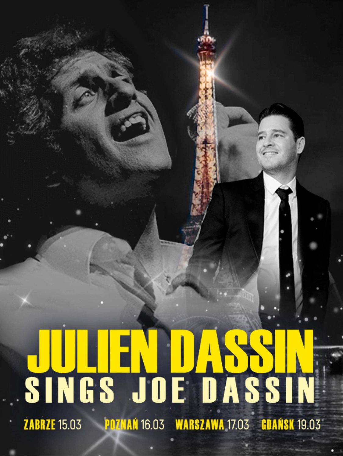 Julien Dassin Poland Tour - Tournée en Plogne pour Julien Dassin "Joe dassin Story"